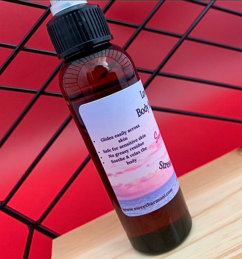 Stress Relief Body Massage Oil - Sweet Harmoni-Massage oil-Sweet Harmoni